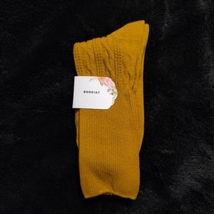 Yellow Crew Socks